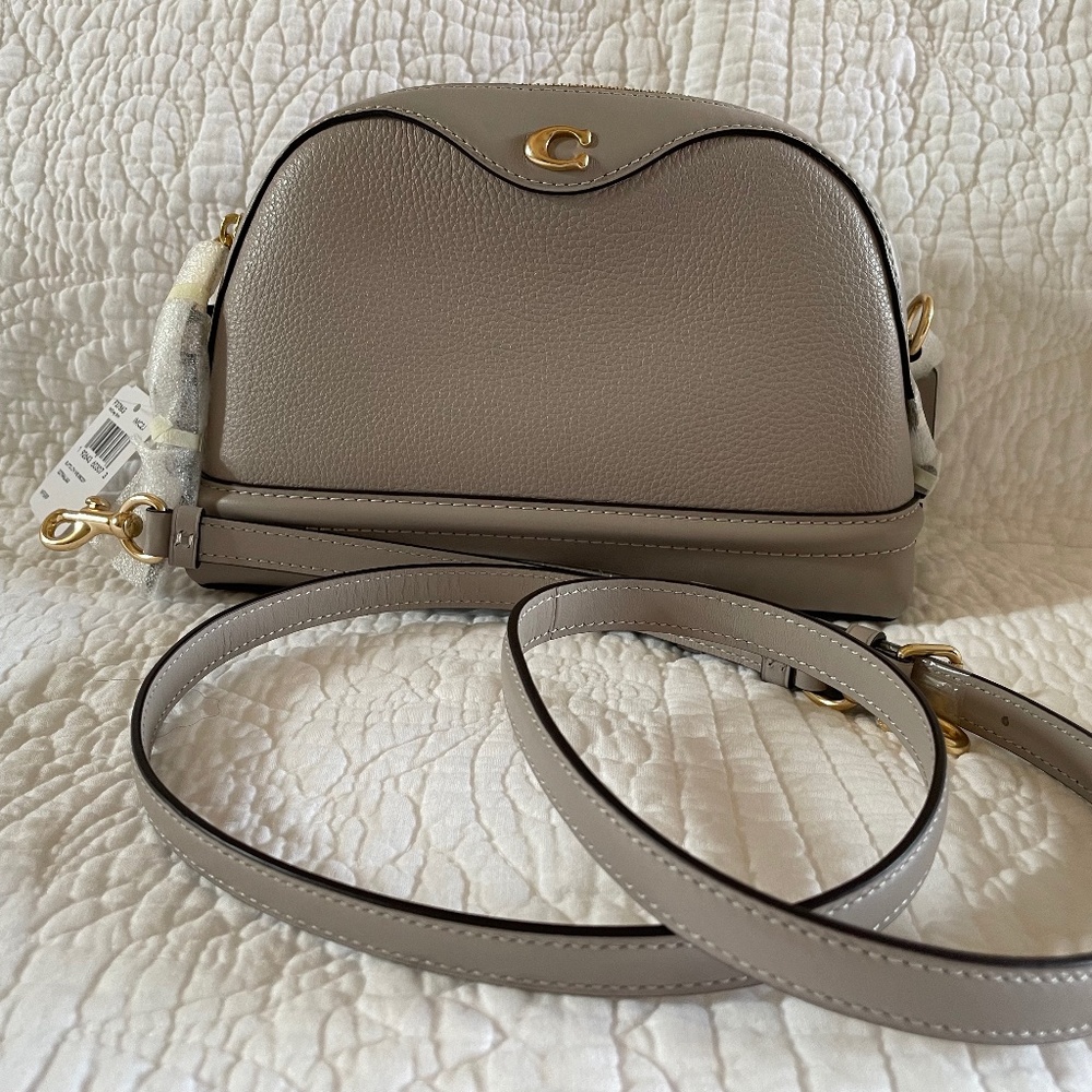 NWT COACH IVIE LEATHER CROSSBODY